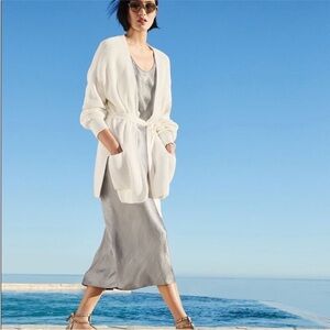 MaxMara Leisure Cantore Belted Cardigan  Sweater Size Medium